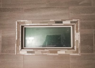 bathroom window tile renovation